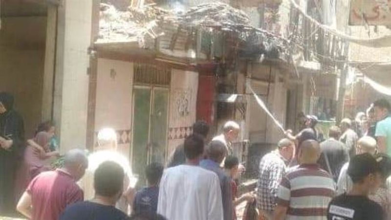 حريق بمطعم فول وطعمية