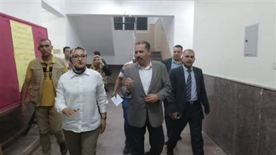نائب محافظ الوادي الجديد تتفقد جاهزية المعهد الفني الصحي وإنشاء مركز إبداع بالداخلة