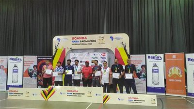 3 ميداليات للاعبي مصر في بطولة أوغندا الدولية للريشة الطائرة البارالمبية