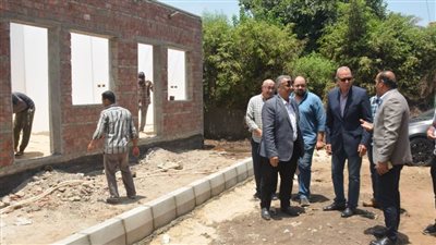 محافظ القليوبية يتفقد المشروعات الجاري تنفيذها بالقناطر الخيرية 