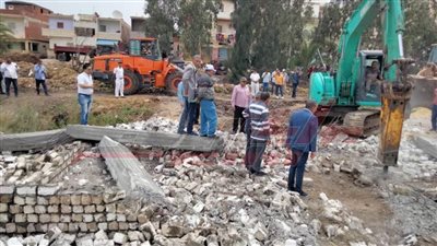 تنفيذ 17 حالة تعدٍ على مساحة 1075 مترًا ضمن المرحلة الثالثة من الموجة 21 بكفر الشيخ