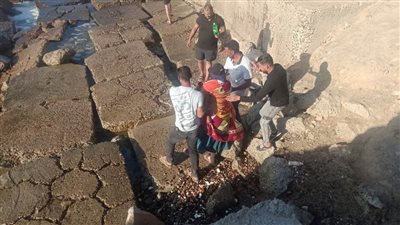 استخراج جثة غريق كليوباترا بعد يومين من غرقه