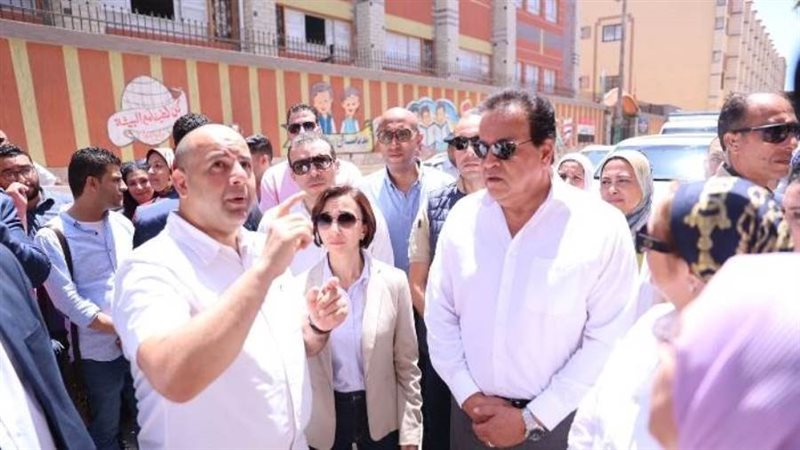 وزير الصحة بمستشفى