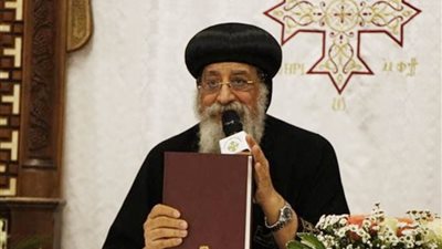 البابا تواضروس يلقى عظته الأسبوعية من الكنيسة المرقسية بالإسكندرية بعد غياب 3 أشهر