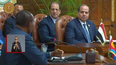الرئيس السيسي يؤكد حرص مصر على تعزيز العلاقات وترسيخ التعاون والمشروعات المشتركة مع إريتريا