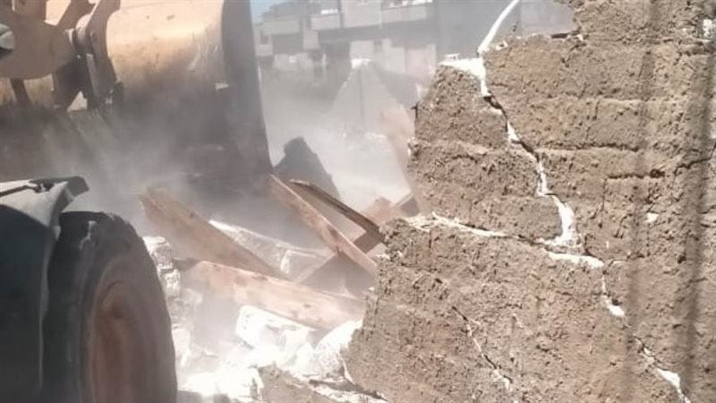 إزالة 65 حالة تعد