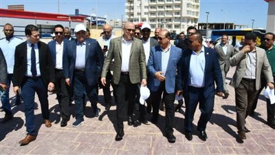 الجزار وحنفي يتفقدان مشروعي تطوير الممشى السياحي.. وتوسعات محطة معالجة صرف صحي بالغردقة