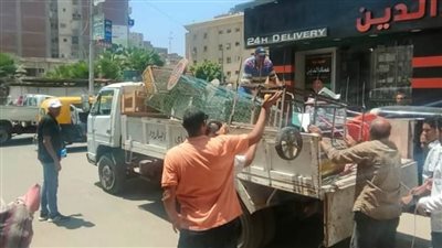 رفع وإزالة 571 حالة تعدٍ وإشغال طريق في حملة مكبرة بالبحيرة