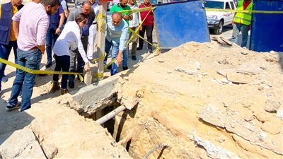 محافظ الإسكندرية يتفقد أعمال مشروع الاستراتيجية المتكاملة لإدارة مياه الأمطار