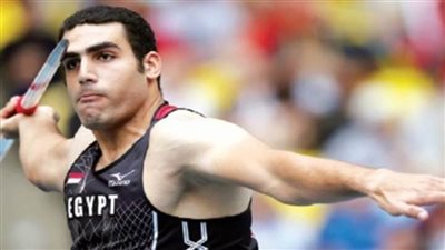 إيهاب عبد الرحمن يحصد ذهبية رمي الرمح في الجولة العالمية ببلجيكا
