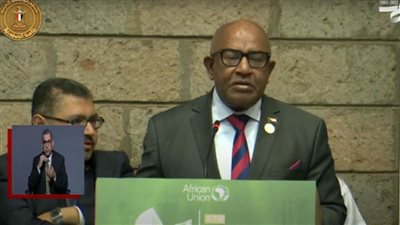  رئيس جزر القمر يؤكد استعداد الاتحاد الإفريقي لدعم التوصل إلى حل سلمي للأزمة بالسودان