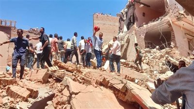 بالأسماء: مصرع شخصين وإصابة 13 إثر انهيار عقار برشيد