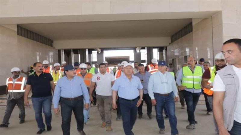 وزير النقل يتفقد