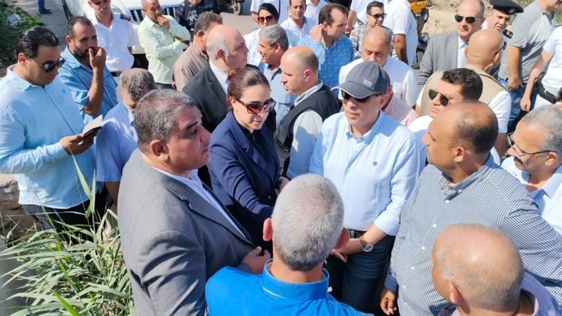 وزير الرى ونائب محافظ