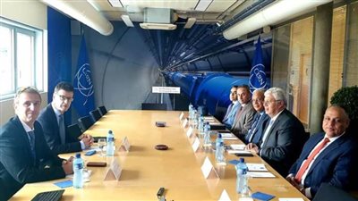 وزير التعليم العالي يزور المجلس الأوروبي للأبحاث النووية CERN بجنيف