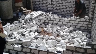 إزالة 14حالة تعدٍ على الأراضي الزراعية وأملاك الدولة بالبحيرة