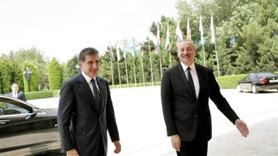 إقليم كردستان وأذربيجان يتفقان على فتح قنصلية أذرببجانية في اربيل وتسيير رحلات جوية بين الطرفين 