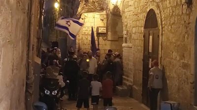 مسيرة استفزازية للمُستوطنين الإسرائيليين في القدس القديمة