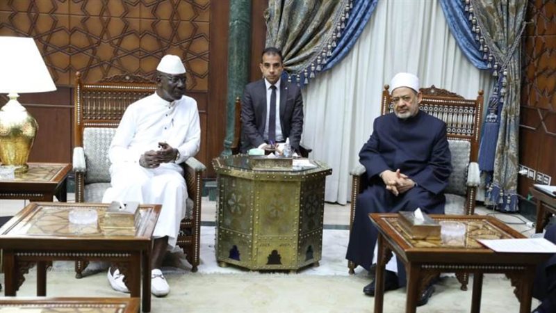 شيخ الأزهر يستقبل
