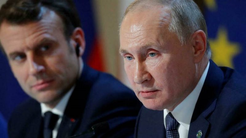 ماكرون وبوتين