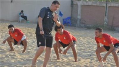 معسكر مغلق لمنتخب كرة القدم الشاطئية