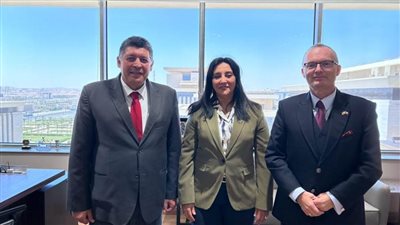 غادة شلبي تستقبل سفير التشيك لبحث سبل التعاون في السياحة