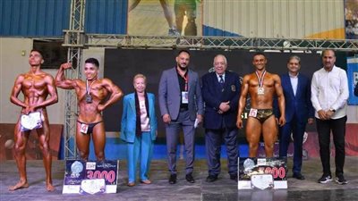 ختام بطولة الجمهورية steel Man الرجل الفولازي لكمال الأجسام