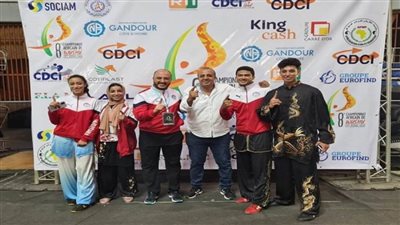 مصر تحصد 4 ميداليات ذهبية في اليوم الأول بالبطولة الأفريقية للكونغ فو