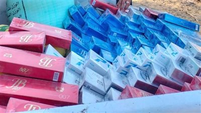 ضبط ١٠٠٠ علبة سجائر مهربة دون فواتير و٤ أطنان دقيق بلدي بالإسماعيلية