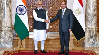 معهد الشرق الأوسط الهندي: شعب الهند وقيادته يحملون تقديرا كبيرا للرئيس السيسي ولشعب مصر
