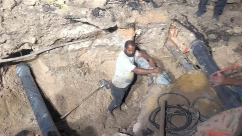 عمليات اصلاح الماسورة