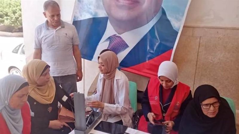 100 يوم صحة تقدم