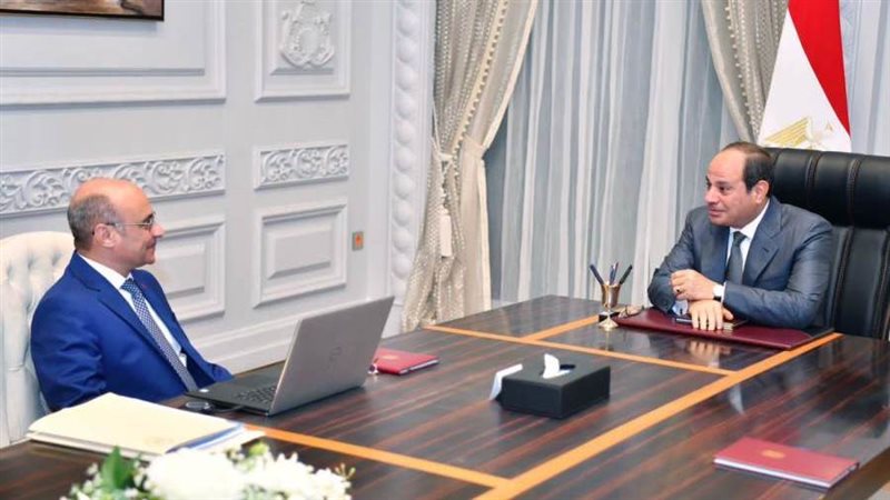 الرئيس السيسي ووزير