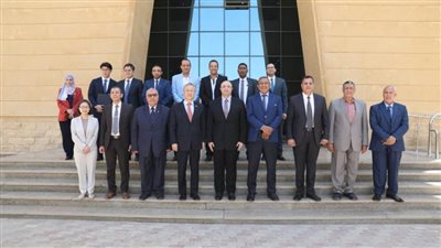 محافظ بني سويف وسفير كوريا الجنوبية: 