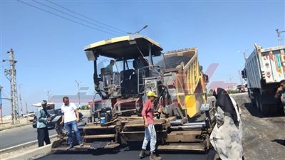 حملات نظافة ورصف الطرق وتطهير البيارات وخفض المنسوب ببلطيم ودسوق