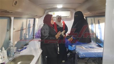 الكشف على 1689 مواطنًا ضمن حملة 100 يوم والكشف المبكر عن سرطان الثدي بكفر الشيخ