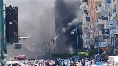 عاجل.. ننشر حصيلة حريق مول تجاري بشارع الإسكندرية في مطروح