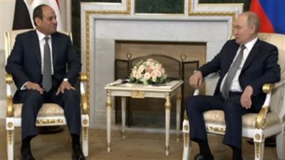 عاجل| بث مباشر.. الرئيس السيسي يلتقي الرئيس الروسي فلاديمير بوتين