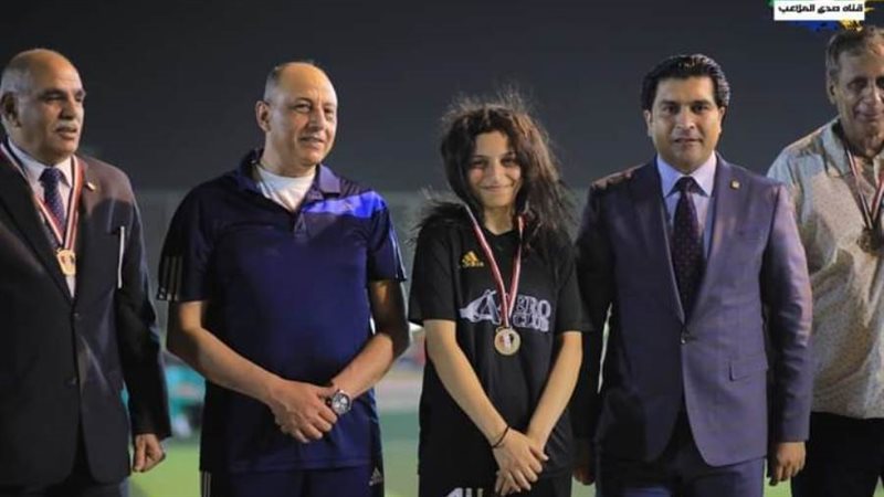 جانب من التتويج