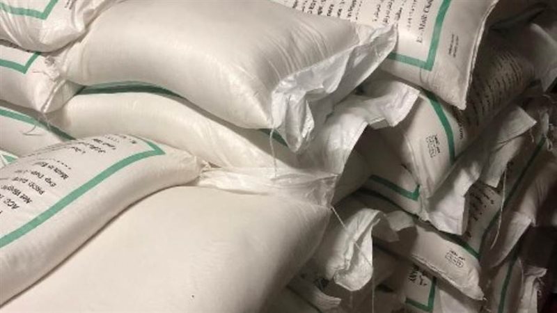 ضبط سكر مجهول المصدر