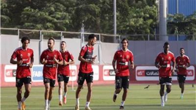 الأهلي يواصل تدريباته دون راحة استعدادا لمباراة الداخلية في كأس مصر