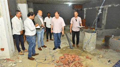 محافظ أسيوط يتفقد الأعمال الإنشائية لمركز السيطرة الإقليمي للشبكة الوطنية للطوارئ