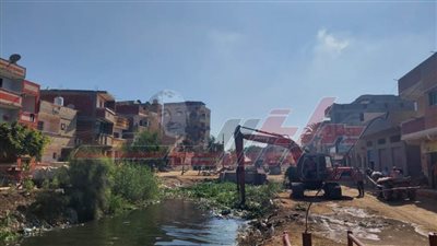 حملات توعية ونظافة وتطهير مصارف ومحطات خفض منسوب بكفر الشيخ