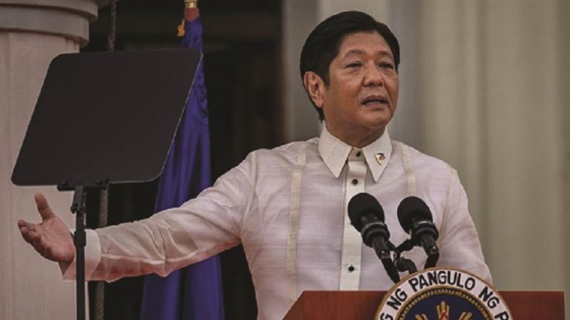 الرئيس الفلبيني فرديناند