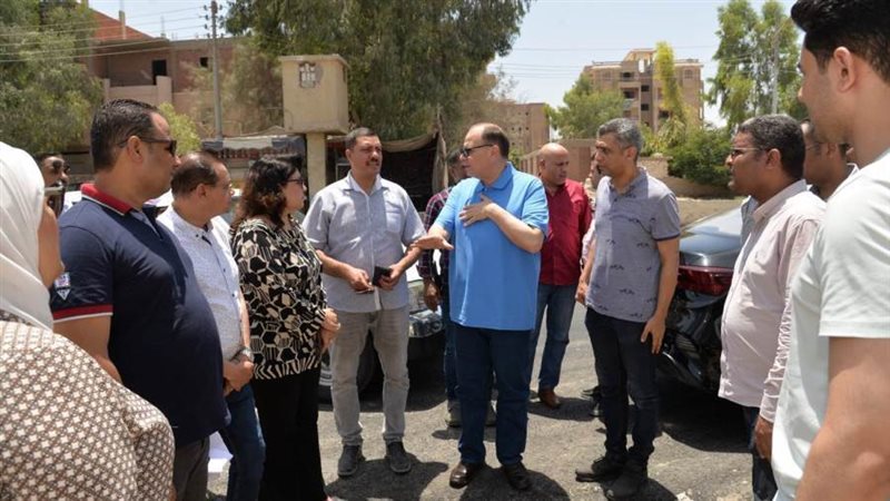 محافظ أسيوط يتفقد