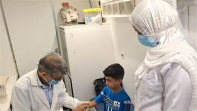 فحص 1895 مواطنًا فى قافلة طبية مجانية بقرية الأبعادية بالبحيرة 