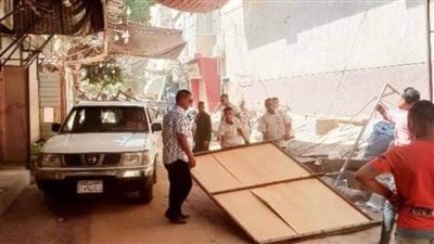 تحرير 320 مخالفة خلال حملة مكبرة لرفع وإزالة الاشغالات في 3 مراكز بالمنيا