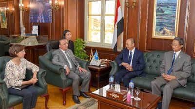 محافظ الإسكندرية يبحث مع وفد مقاطعة ستشوان الصينية توطيد العلاقات