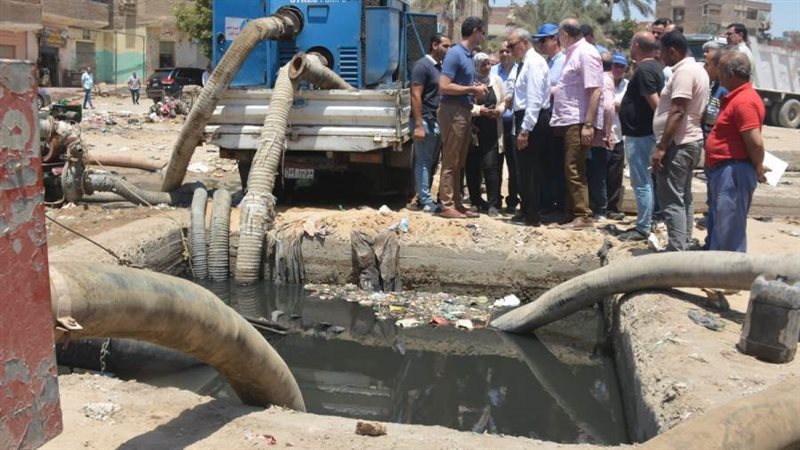 سحب مياه الصرف