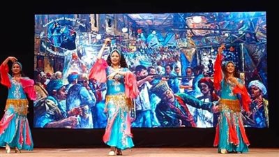 القومية للفنون الشعبية تتألق على مسرح محمد عبد الوهاب بالإسكندرية